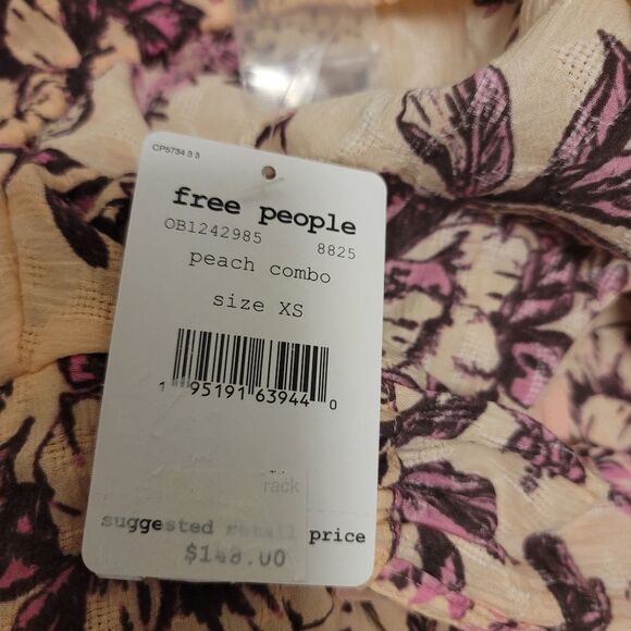 𝅺nwt Free People Sunbaked Swing Dress XS - Picture 4 of 12
